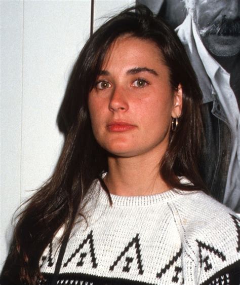 Young Demi Moore: A Look Back at the Glamorous。